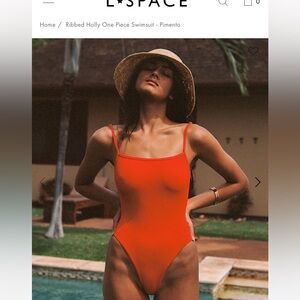 L*Space. Holly One Piece Classic Swimsuit.